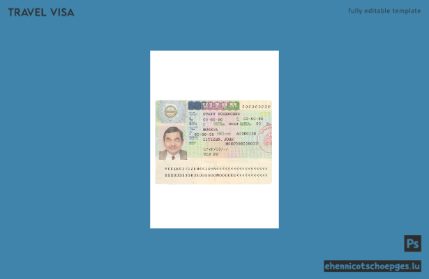 Vorschau eines Schengen-Visums für die Tschechische Republik